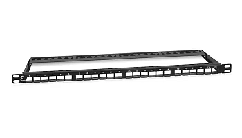 Модульная патч-панель высокой плотности 19" Cabeus PLBHD-24-0, 5U